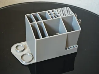 3D打印工具收纳盒,桌面整理器,电磨笔收纳