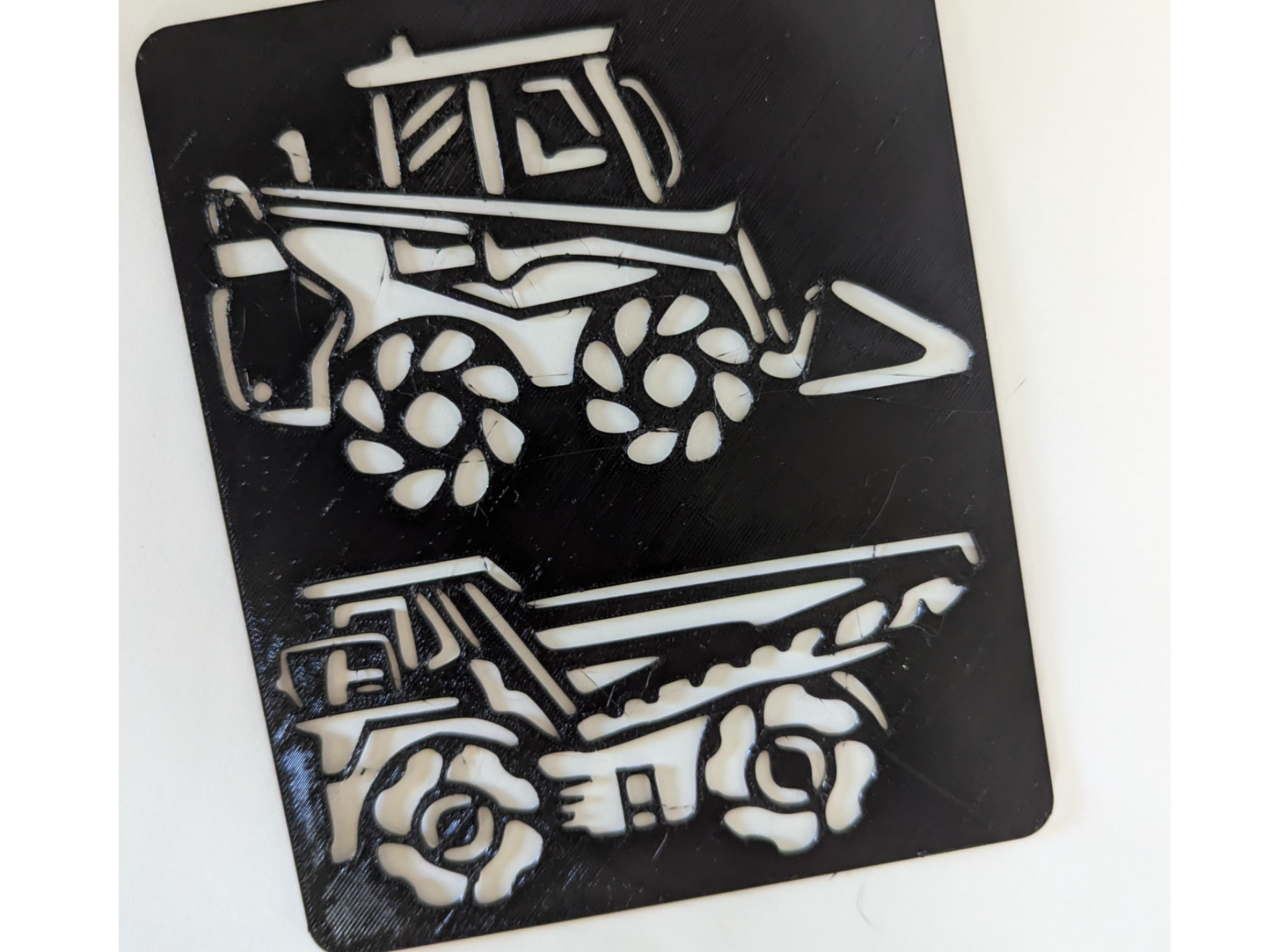 Montessori Template Kids Stencils car dozer machin