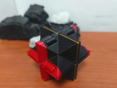 Infinite Fidget Cube - Rhombic Dodecahedron