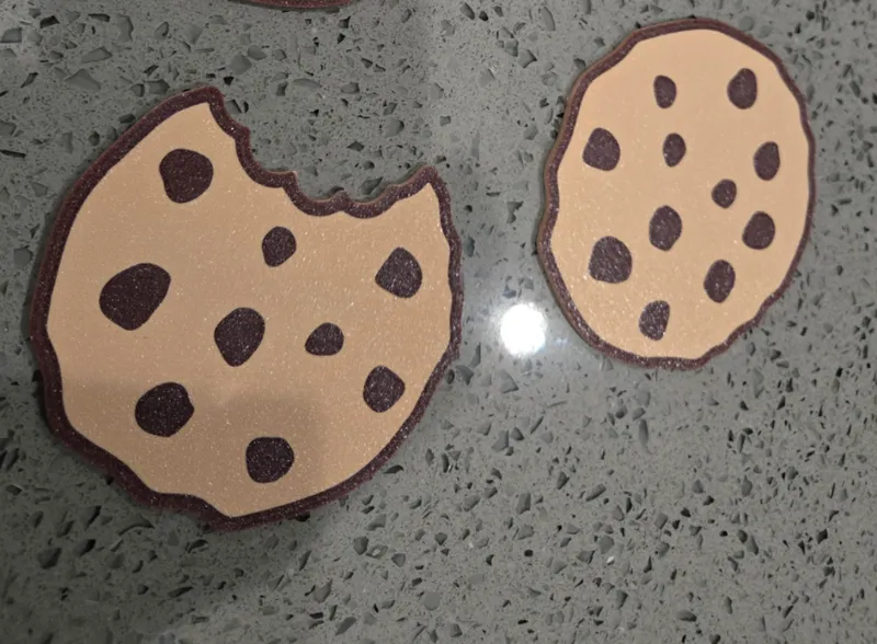 Cookie coasters