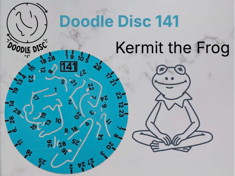 Doodle Disc 141 Kermit The Frog