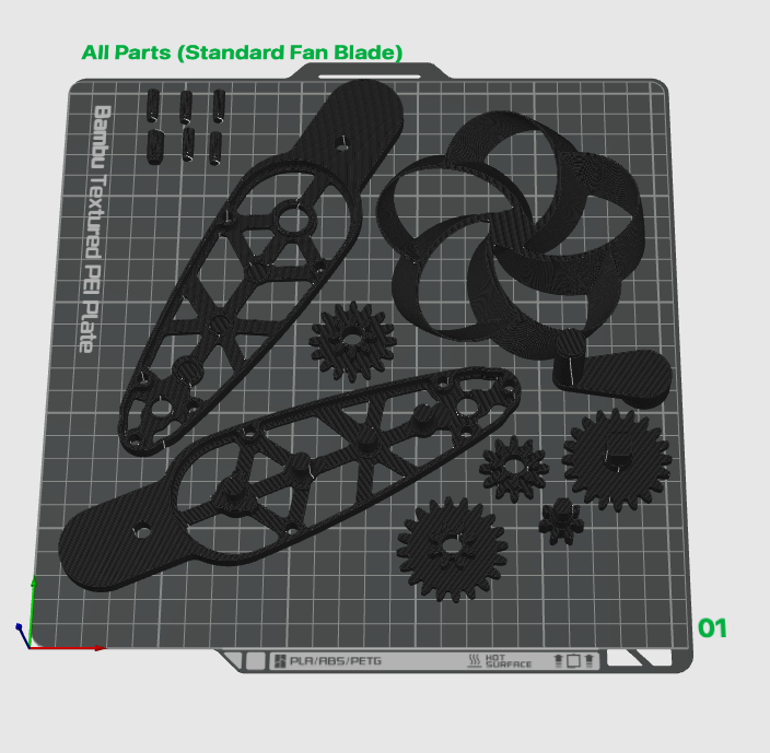 Miniatura 2 do modelo 3D fan_手摇风扇