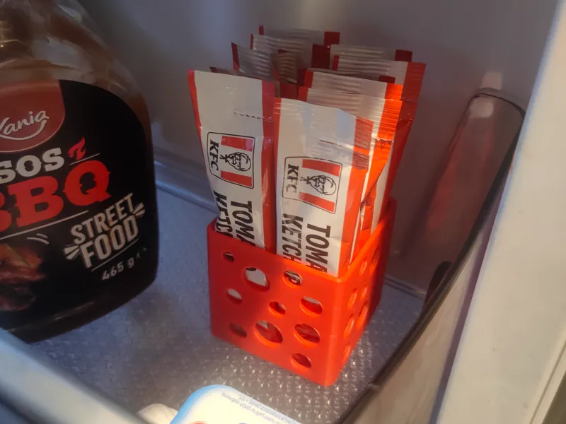 Ketchup Slim Packets Box KFC