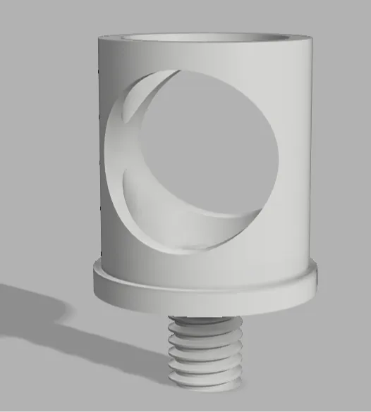 Shower Height Adjuster Grommet Mechanism 