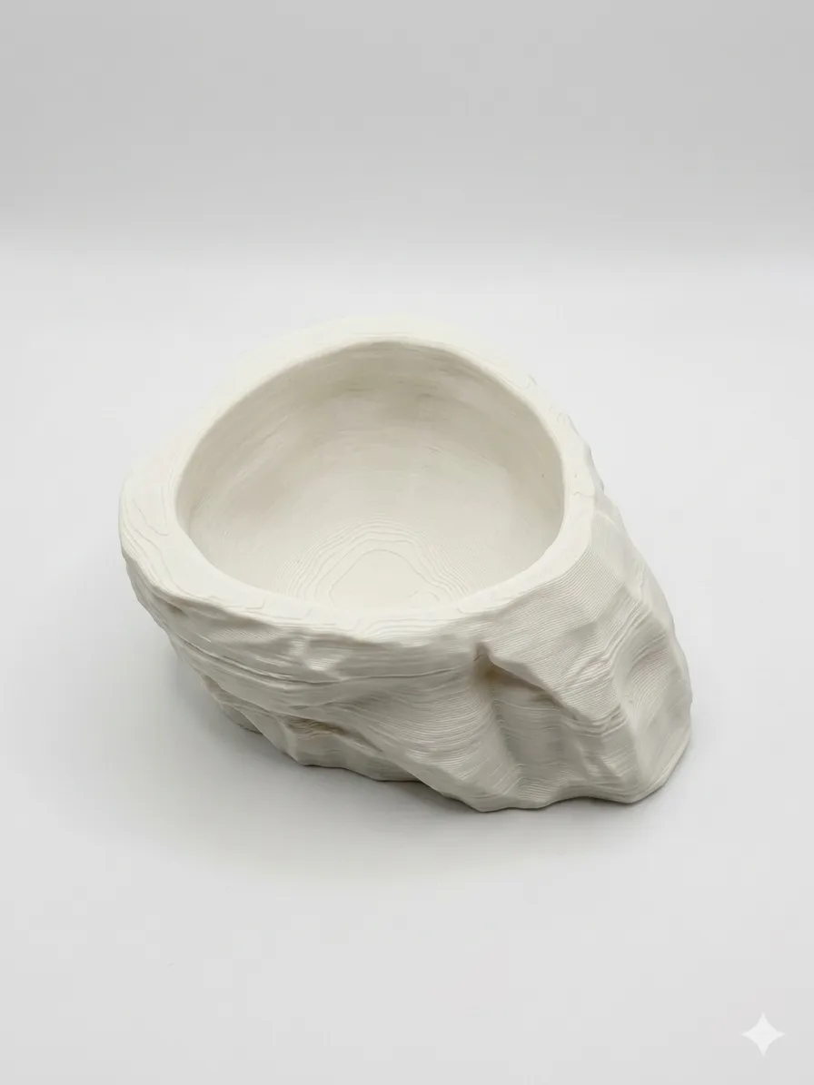 Stone Bowl - Free 3D Print Model - MakerWorld