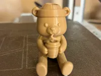 Topper de paille ours bearista — photo 2