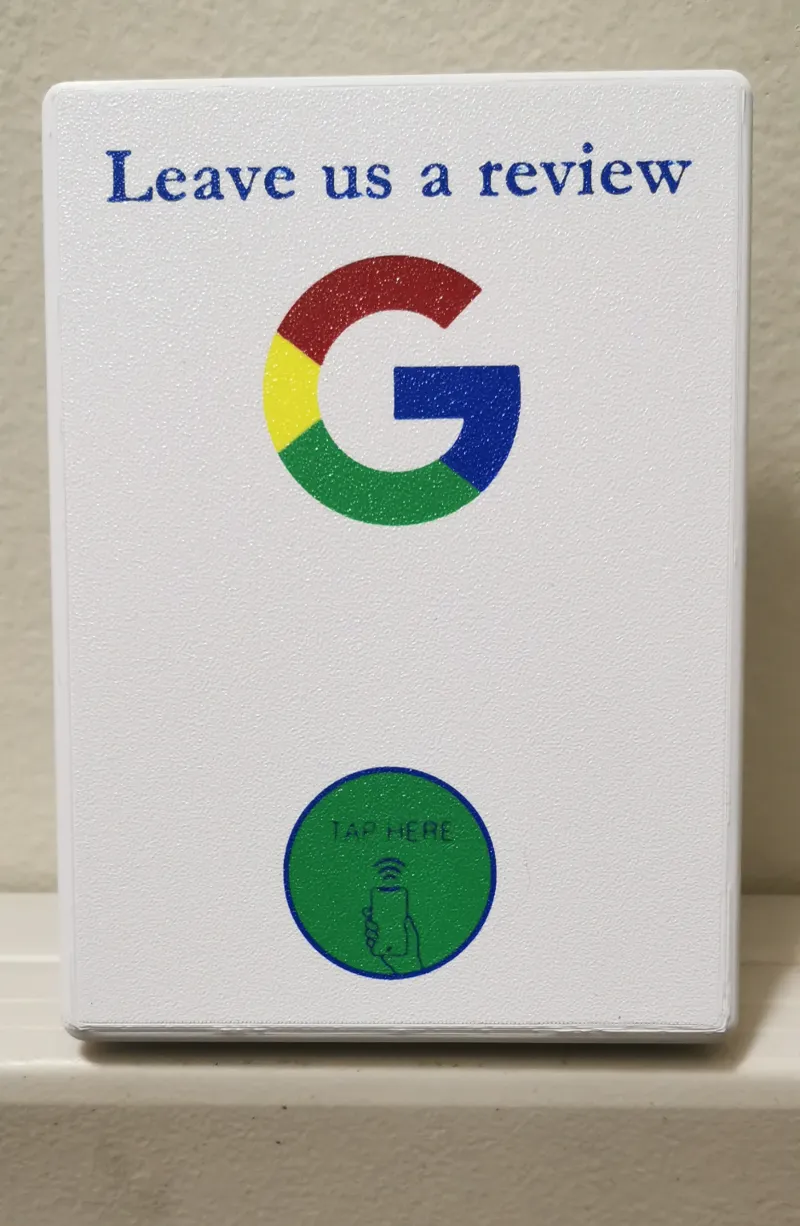 Google Review NFC Sign 