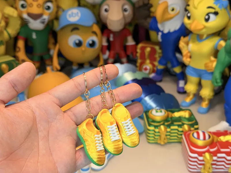 Chuteira Chaveirinho Oficial TodoDia3D