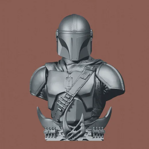 Buste du Mandalorien (Star Wars)