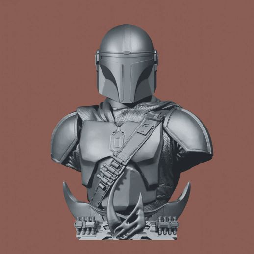 The Mandalorian Bust
