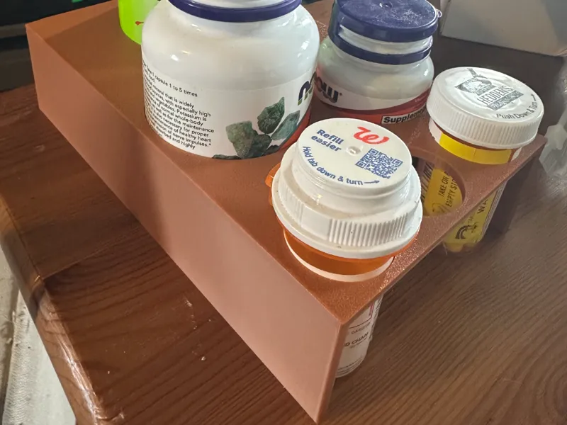 Pill Bottle Organizer