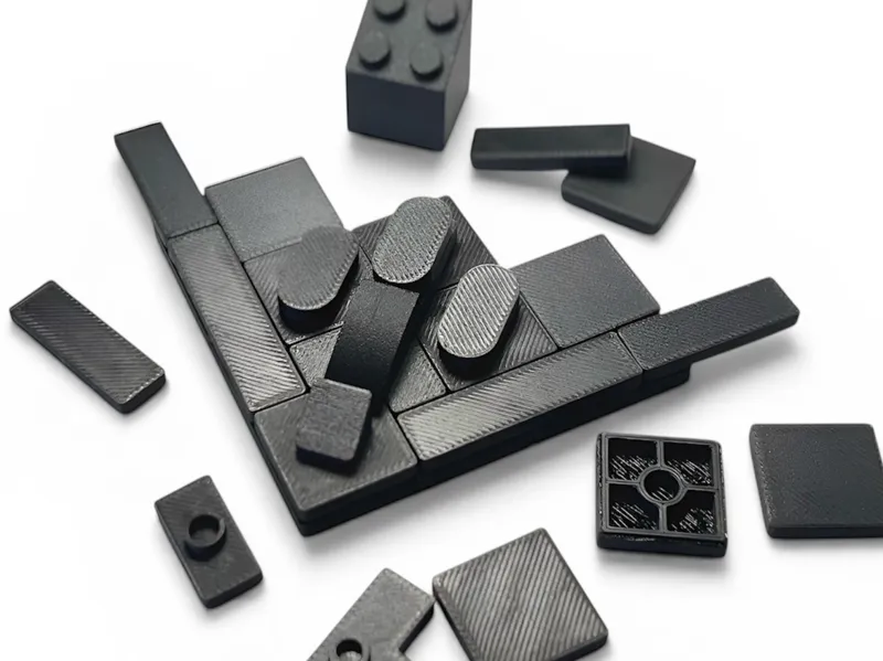 Mini B-2 Bomber Set | Snap Together Bricks