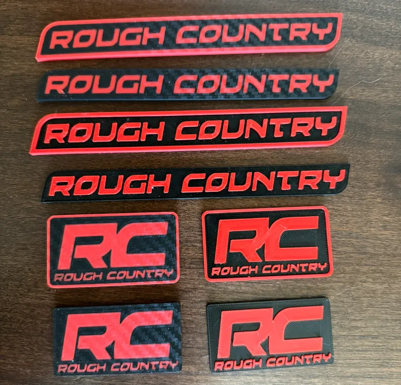 Rough Country Badges