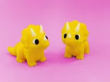 Фигурка Flexi Triceratops