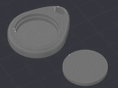 RFID Key Ring — compact RFID tag holder