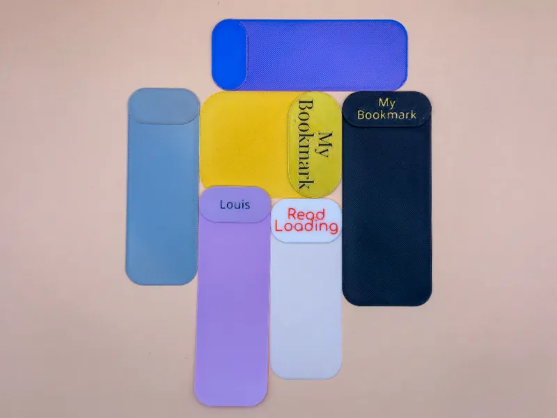 Customizable Super Simple Bookmark 