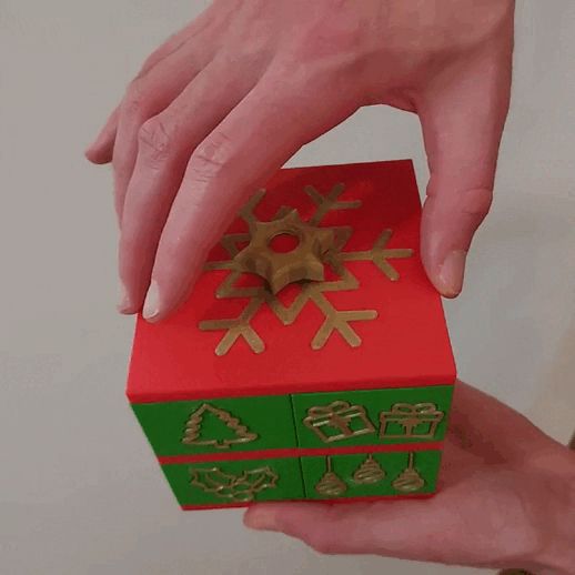 Christmas Box - 2x4 compartments