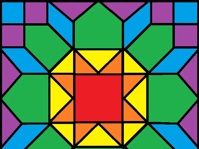 Rainbow Quilt Suncatcher (Faux Stained Glass)