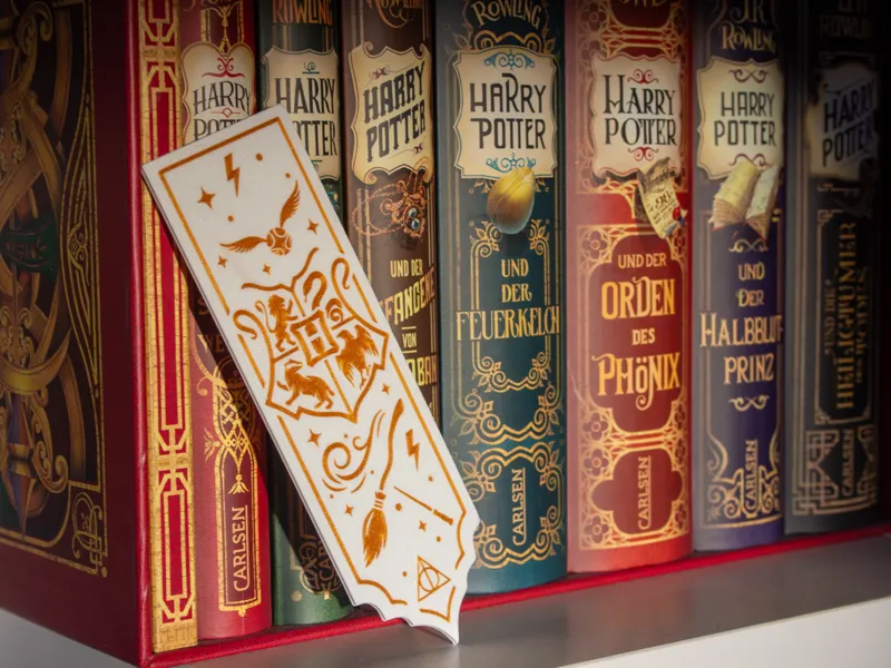 Lesezeichen - Hogwarts - Harry Potter