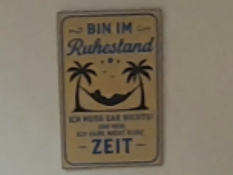 Rente, Ruhestand, Pansion lustiges Schild