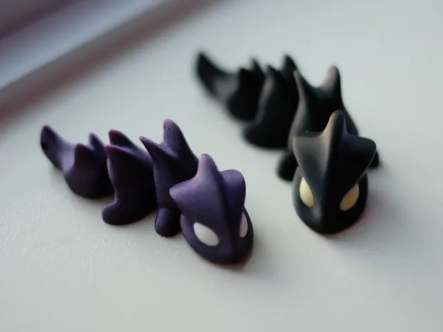 Mini Articulated Dragon (Magnet/Keychain)