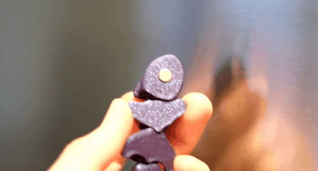 Mini Articulated Dragon (Magnet/Keychain) view 3
