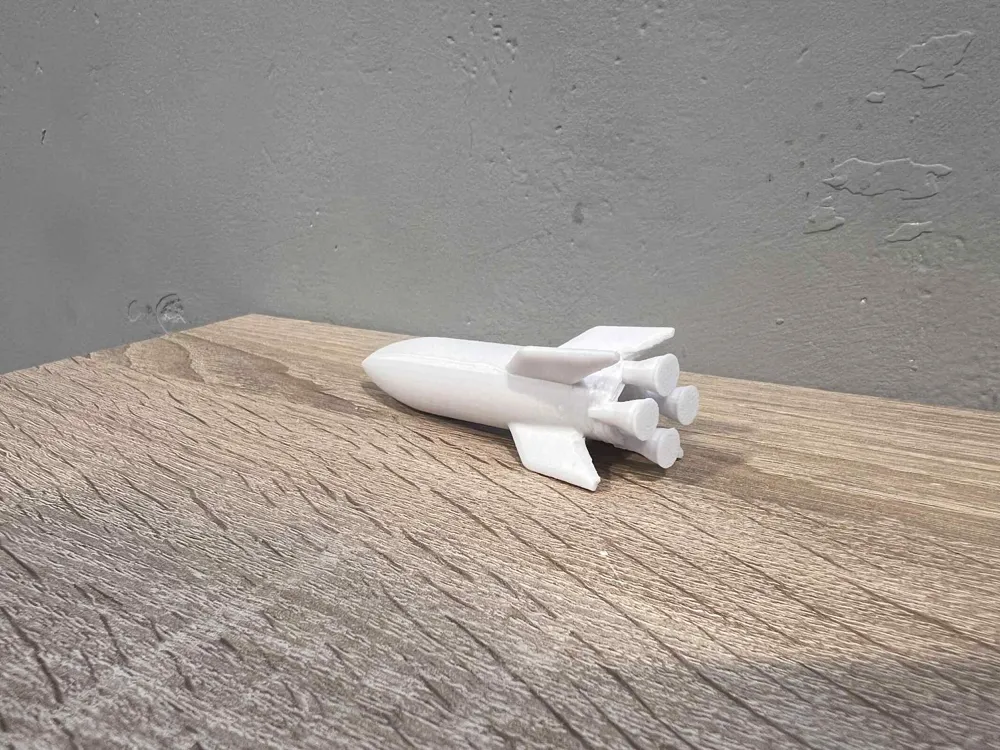 Rocket from Space - Free 3D Print Model - MakerWorld
