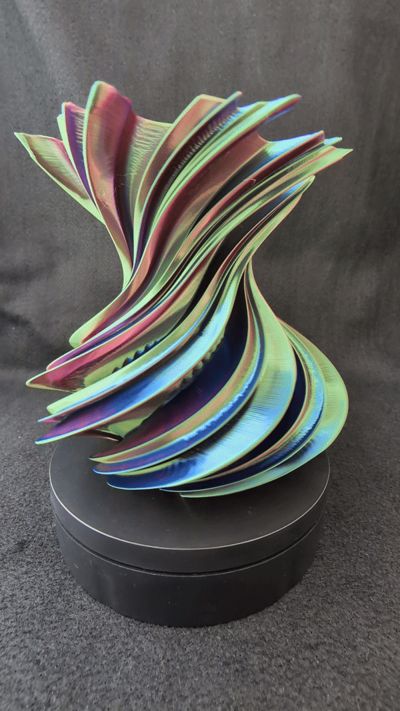 Spiral Vortex Vase