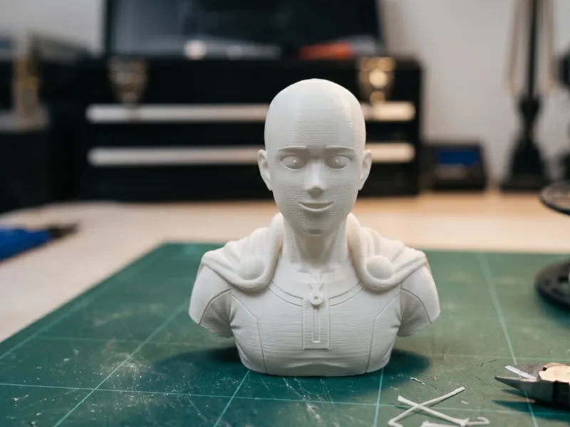 Saitama One Punch man Bust 3D Print Model 327