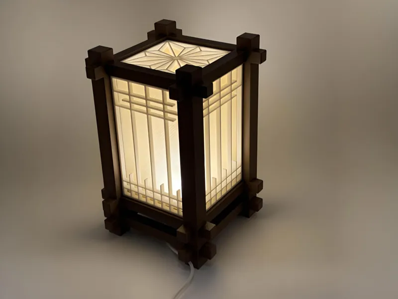 Japanese Style Night Lamp