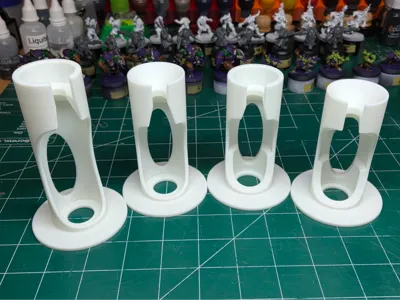 Citadel pot to dropper bottle transfer holder