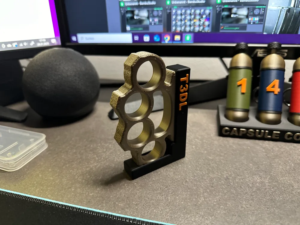 Brass Knuckle by Tommy 3D Lab - MakerWorld