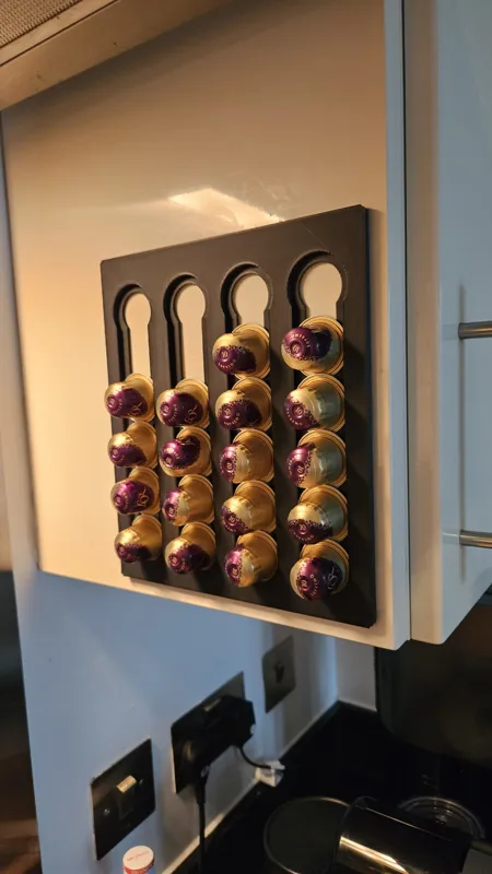 Capsule Rack for Nespresso-Compatible Capsules