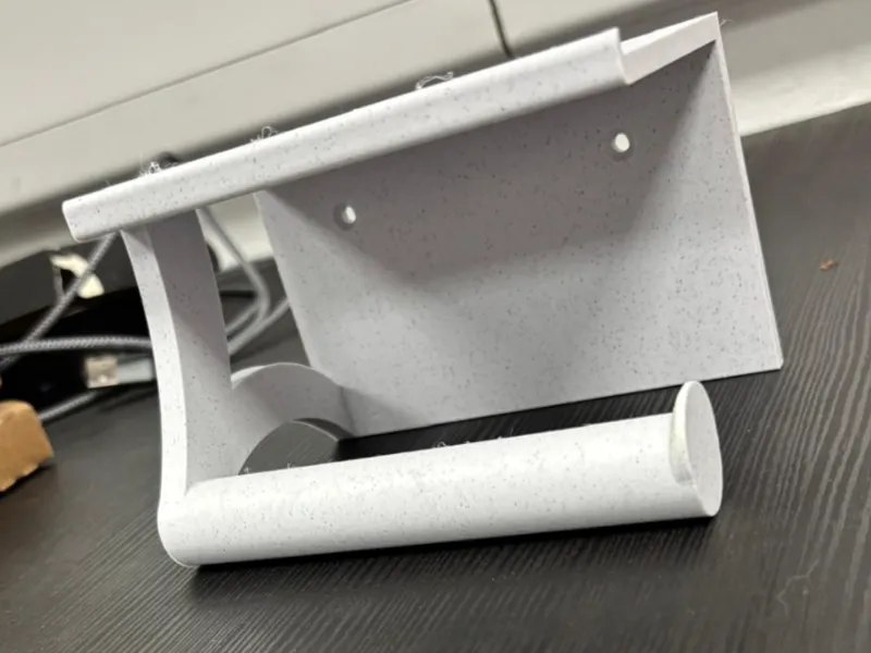 Toilet Roll Holder with Phone Shelf