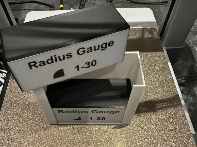 Radiuslehre Box für Ikea Skadis