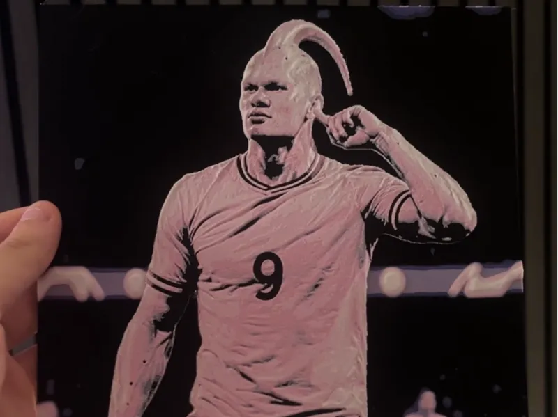 Buuland 3D Poster (Haaland World Cup)