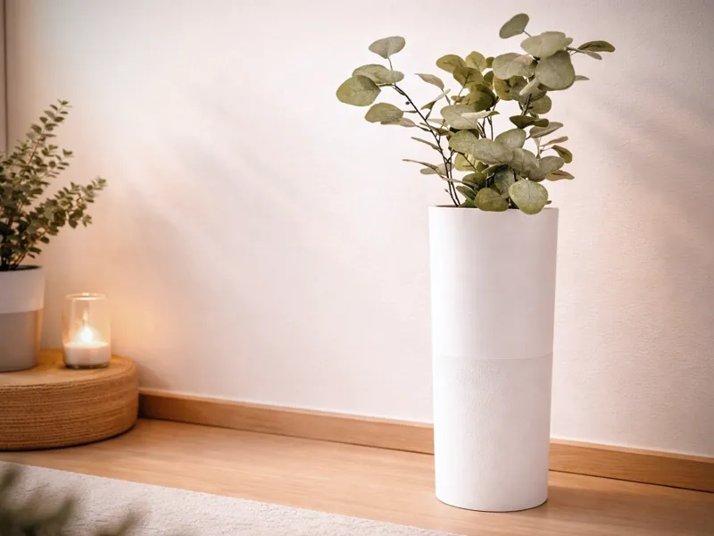 moderne Vase mit einzigartiger Struktur - 50cm