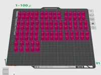 One Color - 0.12mm layer, 2 walls, 0% infill