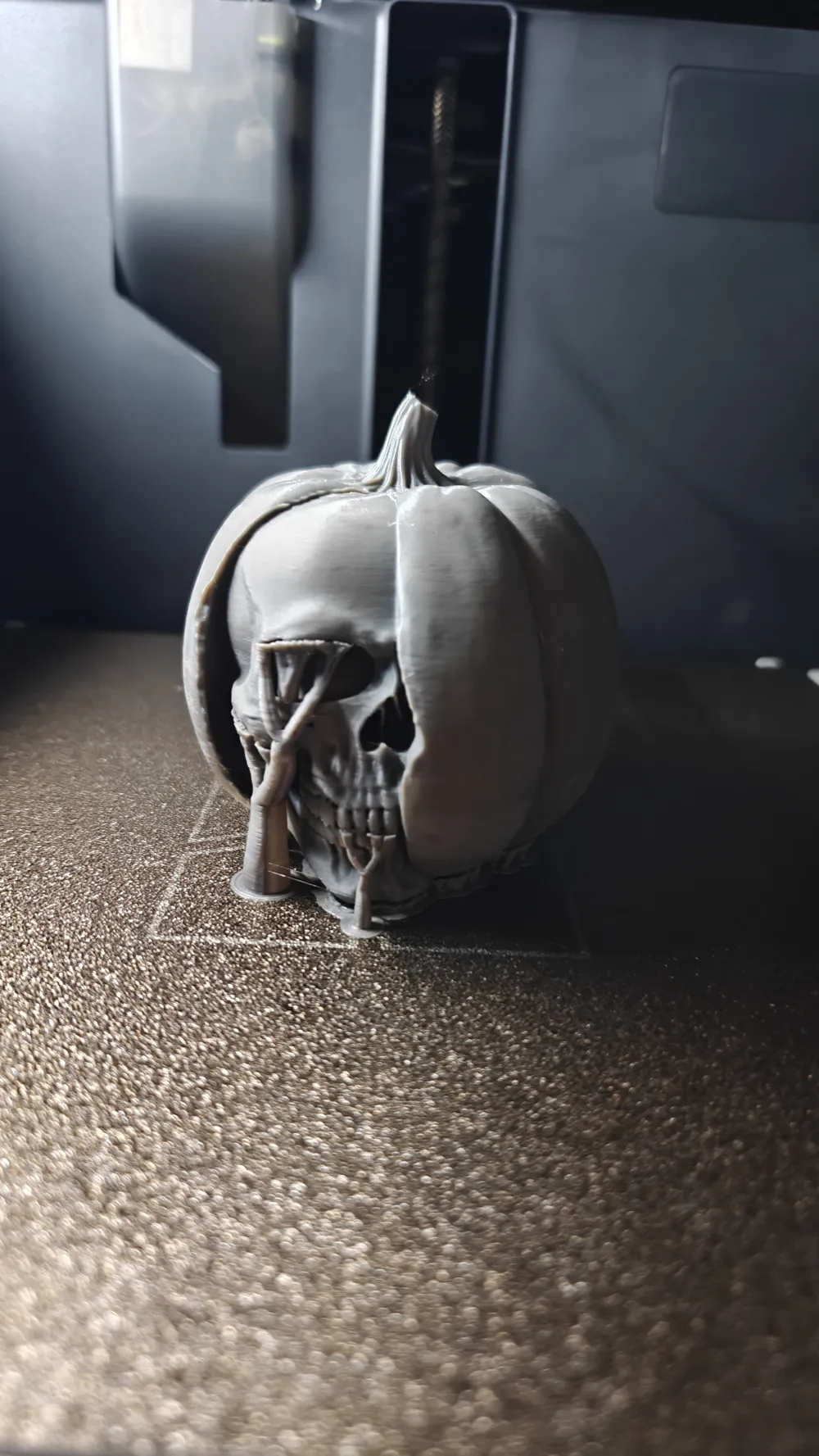 Halloween Skull Pumpkin by VirtuPrinto MakerWorld: Download Free 3D Models