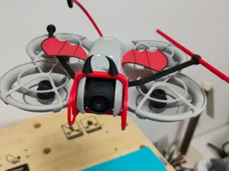 大疆 dji neo 镜头防撞架 第二弹（恶魔篇）