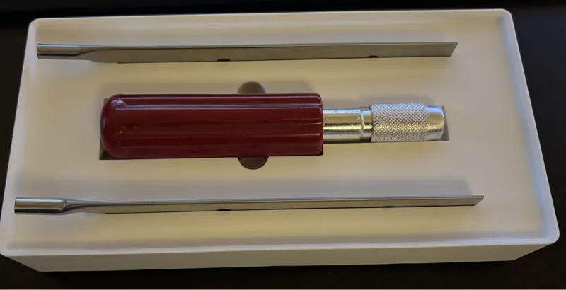Gridfinity holder for X-ACTO Razor Saw