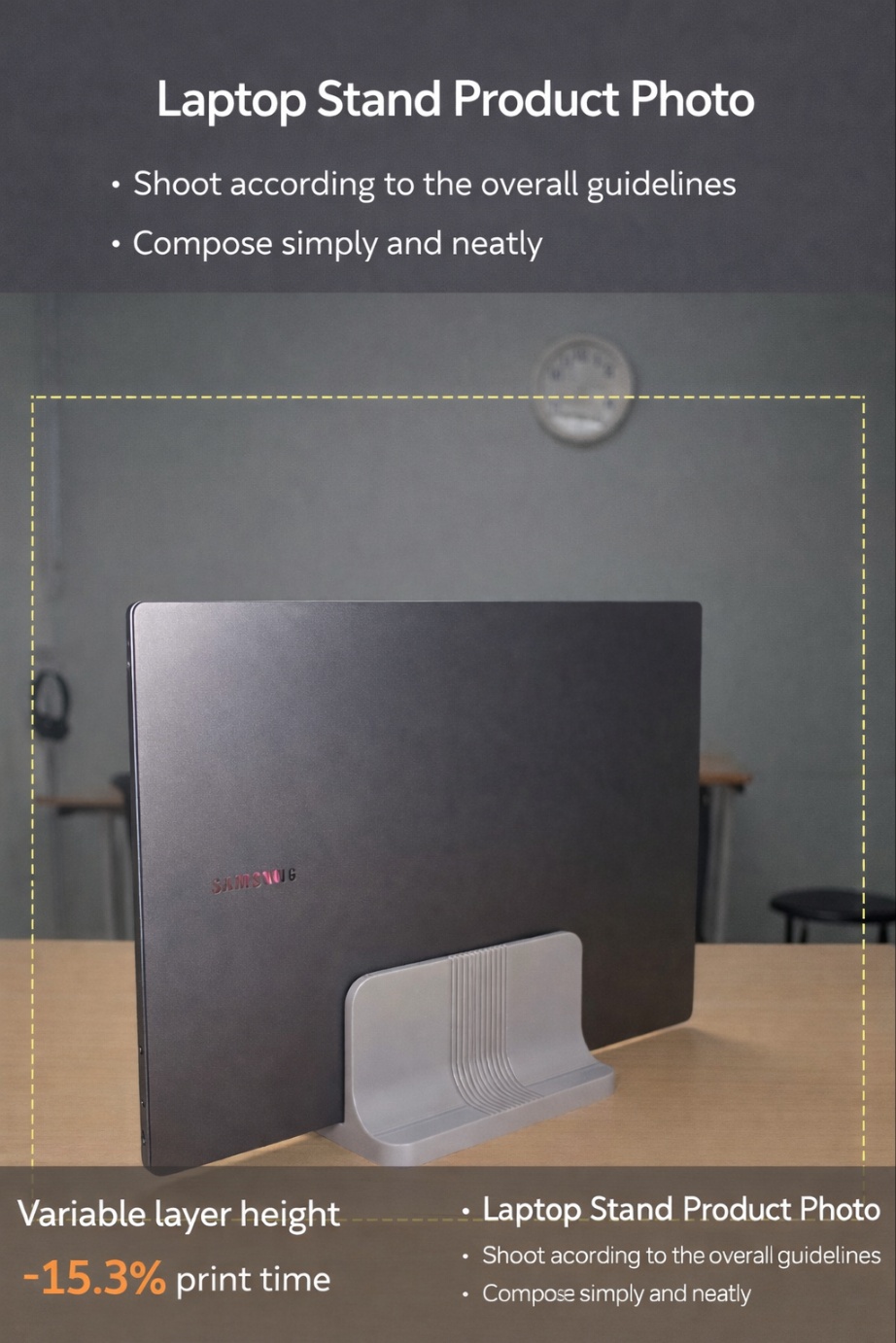Miniatura 4 do modelo 3D Vertical Laptop Stand 