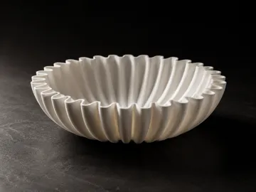 Accesorio para filamento: Fluted Bowl: Catchall, Fruit Bowl & Centerpiece — vista de referencia 4