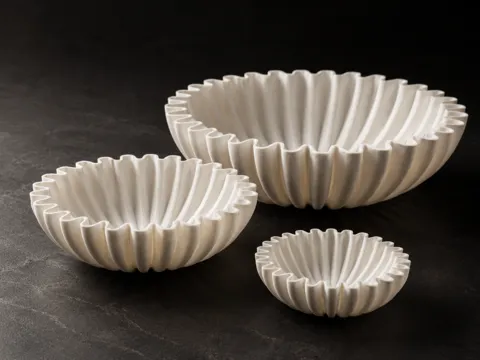 Accesorio para filamento: Fluted Bowl: Catchall, Fruit Bowl & Centerpiece — referencia de MakerWorld