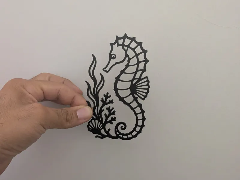 Seahorse & Coral Switch Cover