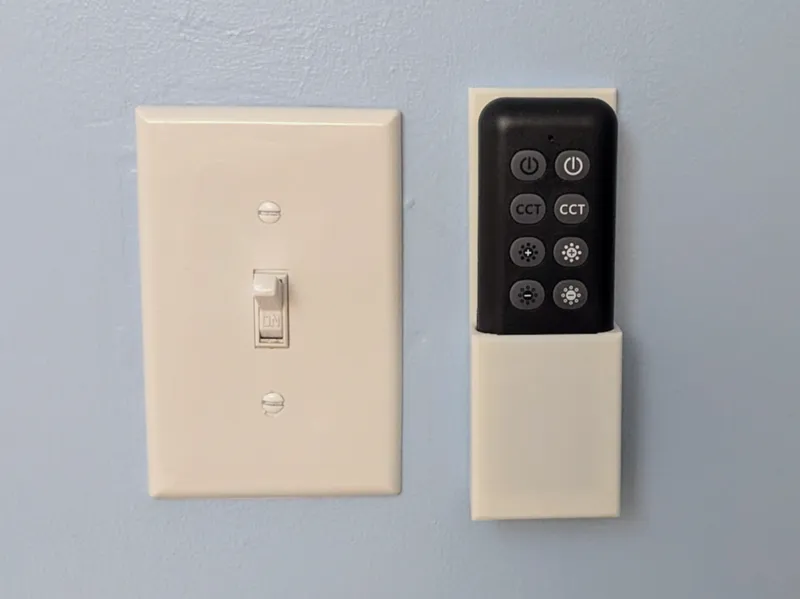 Floor Lamp Remote Holder