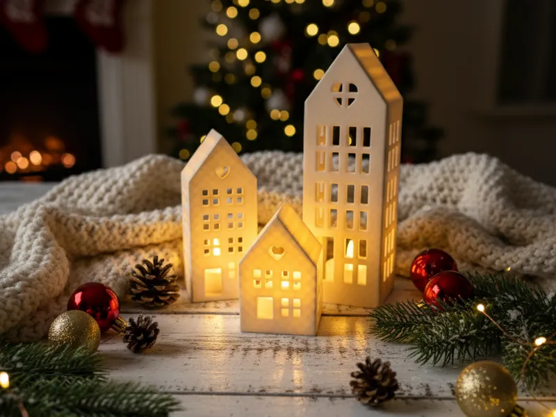 House Candle Lantern 