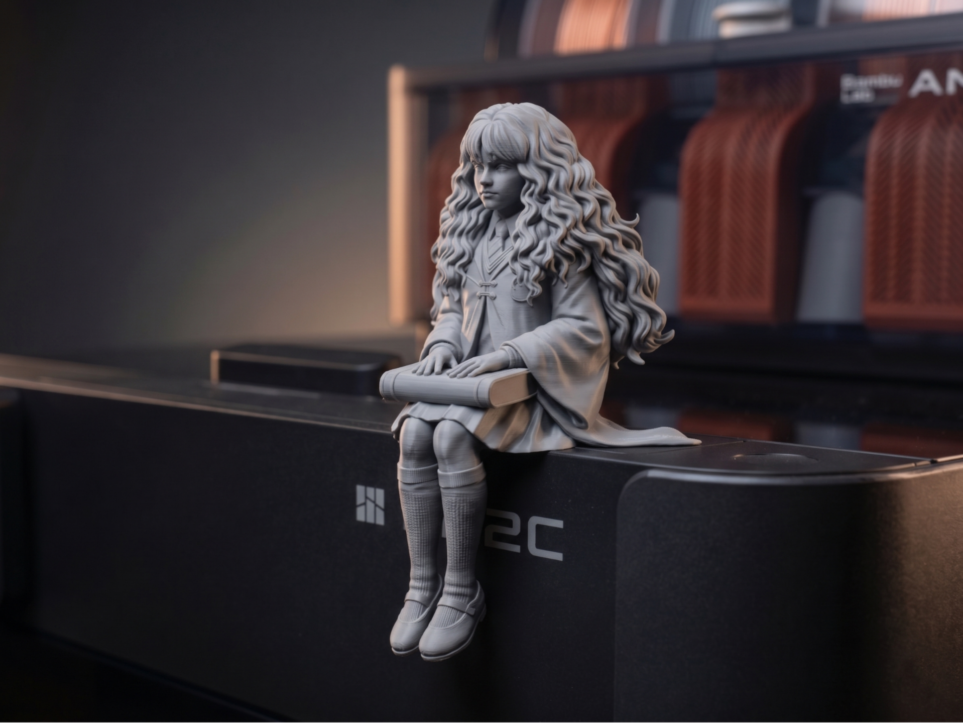 Lost in a Spellbook - Sitting Hermione Granger
