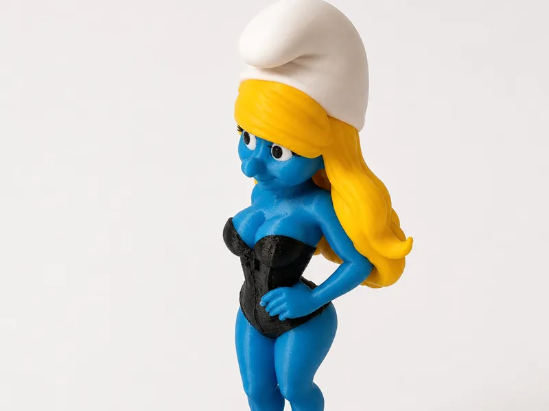 Smurfette-Figur