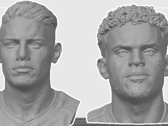 Figurines Luis Díaz et James Rodríguez